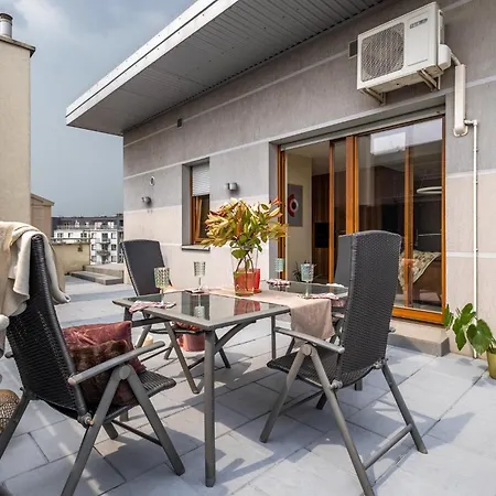 아파트 Z Tarasem 120m2, Klimatyzacja, Parking W Garazu 브로츠와프