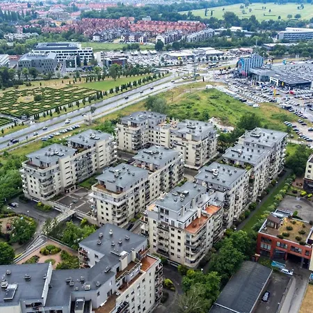 Z Tarasem 120m2, Klimatyzacja, Parking W Garazu 아파트 *